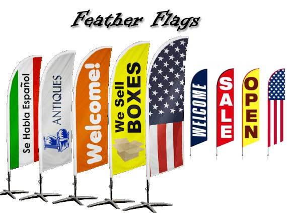 Full Color Custom Feather Flags