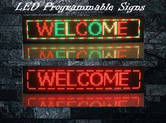 LED Programmable Business Signs